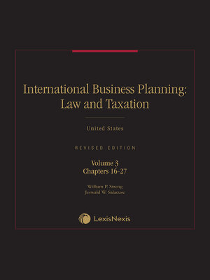 cover image of International Business Planning